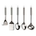 Premier Housewares Keukenset 5 Stuks Kookgerei Set Gereedschap Set Rvs Koken Keukengerei Set Keukengerei 34x12x11.8 cm