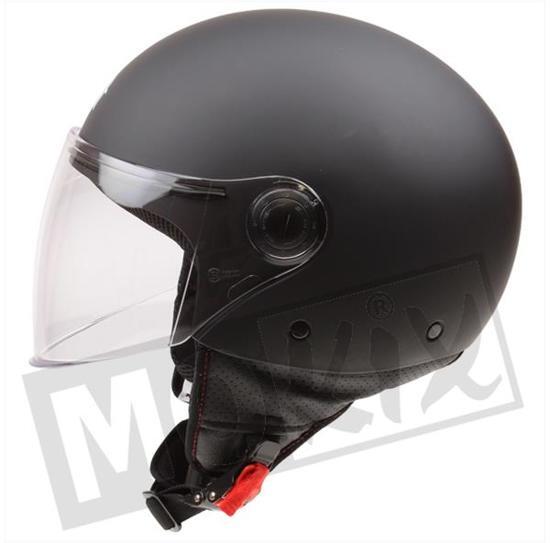 Street Helm Entire mat zwart L