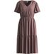 s.Oliver Qs Robe Mauve Taille: 38