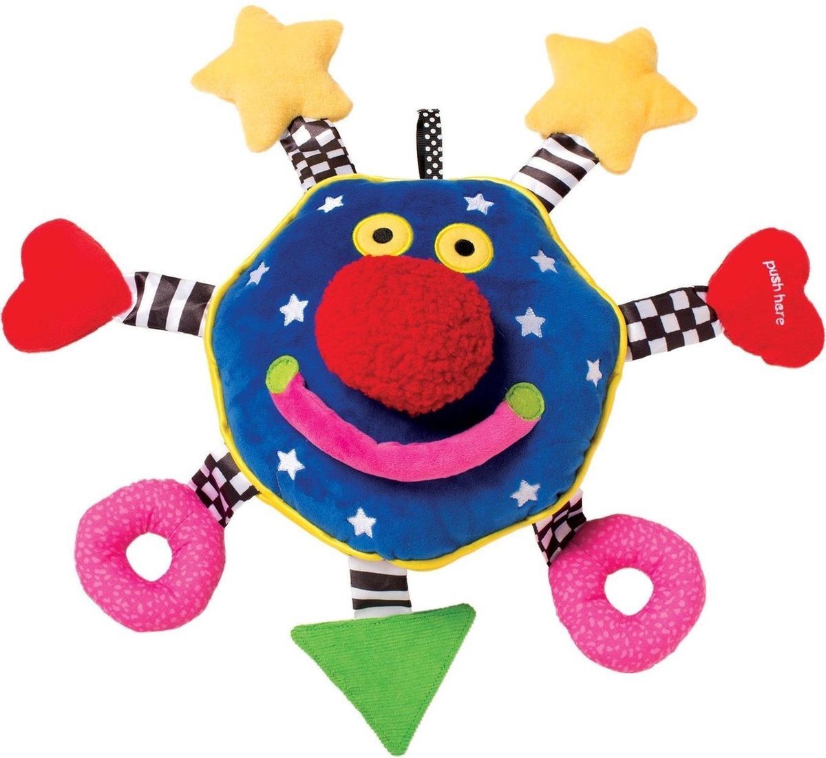 Manhattan Toy activiteitenspeelgoed Whoozit 21,5 cm textiel