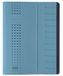 Elba Sorteermappen Chic A4 Blauw Karton 12 Tabbladen