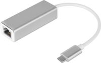 Krüger&Matz Adapter USB-C naar RJ45 Gigabit Ethernet