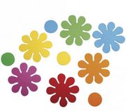 Crepla Crepla ponsdeeltjes bloemen zelfklevend 80 pièces - Bricolage - Fleurs à coller