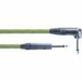 Cordial Ecohemp 3PR instrumentkabel - Groen - Mono Jack - Neutrik - Recht/Haaks - 3 m