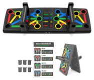 Push-up stand 14-en-1 flexboard - Kleurgecodeerd - Antislip handgrepen - Pour poitrine, épaules et triceps