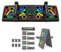 Push-up stand 14-en-1 flexboard - Kleurgecodeerd - Antislip handgrepen - Pour poitrine, épaules et triceps