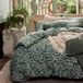 Essix - Gaïa - Housse de couette en coton imprimé - Vert - 260 x 240 cm