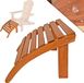 Casaria Voetsteun Adirondack – Acaciahout - 160kg Belastbaar Bruin