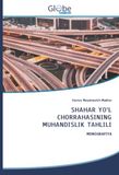 SHAHAR Globeedit SHAHAR YO'L CHORRAHASINING MUHANDISLIK TAHLILI Paperback