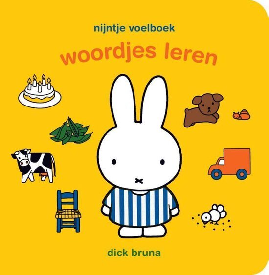 Bruna, Dick nijntje voelboek, woordjes leren