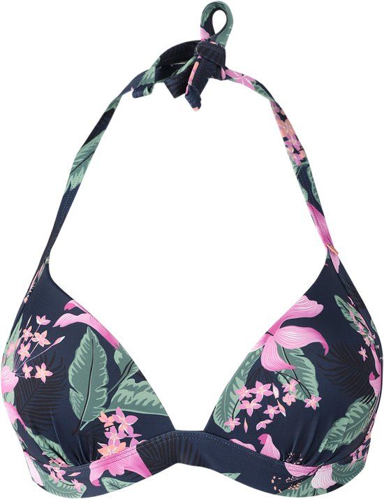 Brunotti Lisselot-Tropicana Women Bikini Top Indigo Blue - 40