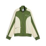 PUMA Veste de survêtement décontractée Love Of The Cat T7 Femme, Vêtements, Vert, XS