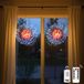 Pissenlit 2x Guirlande lumineuse avec marguerites, à piles, 198 LED, éclairage de Noël, 8 modes, pour décoration de fenêtres, décoration de Noël, bricolage, effets lumineux de feux d'artifice, pour intérieur, fête, mariage, décoration