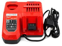 Milwaukee M12-18 chargeur rapide pour batteries M12 et M18 12V/18V.