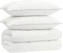 vidaXL Dekbed en kussen set 3 stuks 240x260 cm 4 seizoenen 200+300 gsm