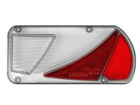 EUFAB 11542 Vervangend glas rechts voor achterlicht EUFAB 11540 vanaf 2014 zwart