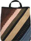 Desigual rugzak Quebec Whipstitch Sumy Backpack Brown veelkleurig