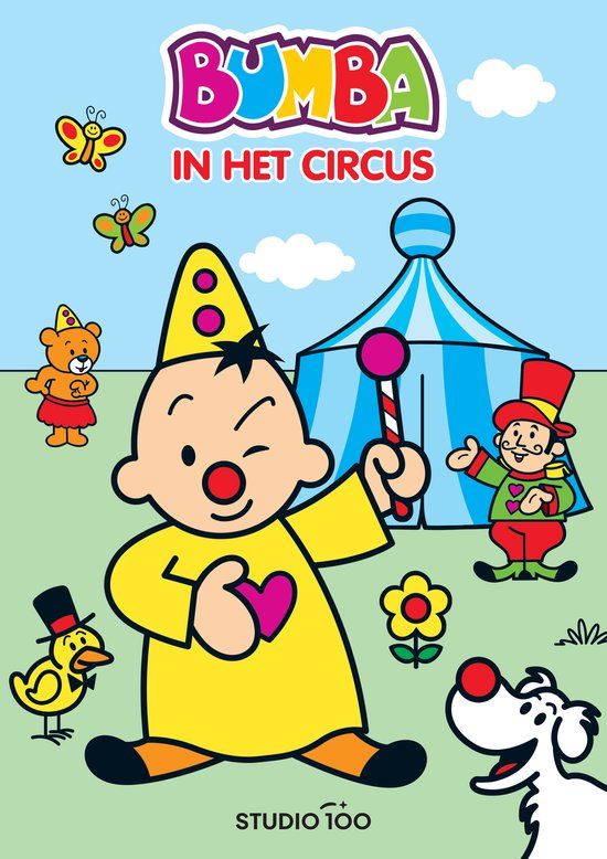 Top1Toys Bumba Kartonboek A4 In Het Circus FSC Mix 70%