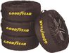 Goodyear Bandentassenset - 4-delig - Polyester - Waterafstotend - voor wielen tot 19 inch
