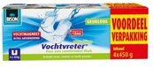 Bison Vochtvreter® magneet navulling neutraal voordeelverpakking - 4 x 450g