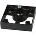 Gedotec VIGANO Pied de meuble Métal 60 x 60 mm Noir mat