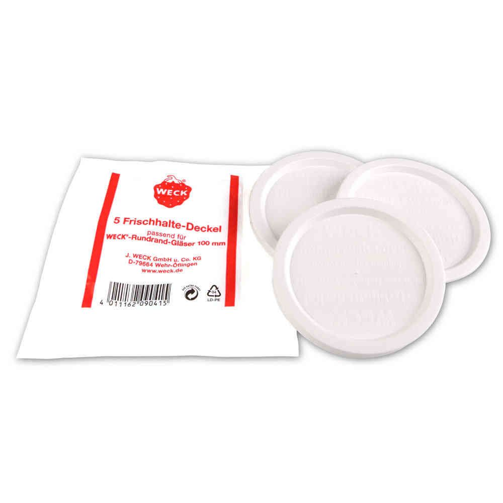 Weck 8500.20250 - Weckaccessoires - wit - kunststof - 5 stuks - 100 mm