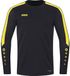 Jako Power Sweater Enfants - Geel / Zwart | Maat: 152