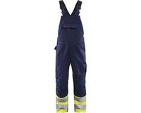 Blåkläder High Vis bretelbroek 2662-1800 - Marine/High Vis Geel - D88