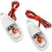 STR8 Clignotants STR8 goutte d'eau Fender blanc / transparent