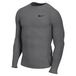 NIKE M Np Df Tight Top Ls heren Top met lange mouwen