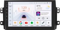 Happiq Autoradio met Bluetooth et CarPlay pour Suzuki SX4 (2006-2013) - Convient pour Apple et Android - Stéréo - Navigation - 4Go 32Go