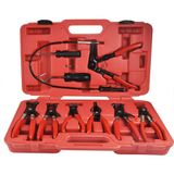 Varan Motors - Vt01068 Kit de dépose et pose de clips circlips colliers de serrage 10 pièces. Pinces à clips