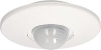 ORNO Bewegingsmelder plafond opbouw tot 16m - Bewegingssensor binnen voor lamp - Doorgangsmelder 2000 Lux - Motion sensor 360° - Wit