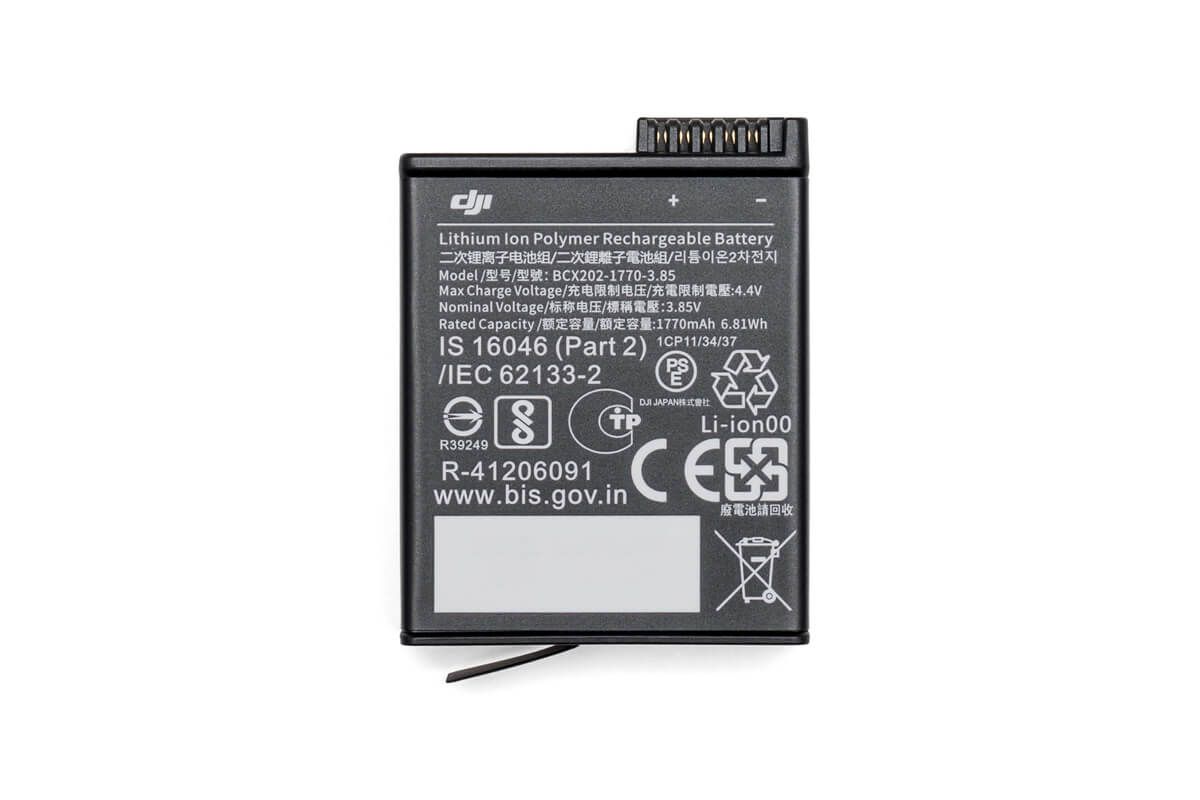 DJI Osmo Action 3 Extreme Battery - 1770 mAh