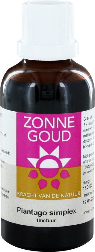 Zonnegoud Novo Lumen BV Plantago Simplex Zonnegoud 50 ml