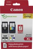 Canon PG-560XL + CL-561XL - Cartouches d'encre d'origine - Haute capacité - Noir et couleur