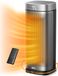 Chauffage céramique avec ventilateur, 40 cm, technologie PTC, télécommande, minuteur, 70° oscillant