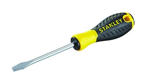 Stanley Essential schroevendraaier standaard 5.5 x 100 mm Geel/Zwart