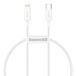 Baseus CATLYS-02 Lightning-kabel 0,25 m Wit