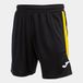 Joma Glasgow Shorts Zwart/Geel Uniseks Shorts