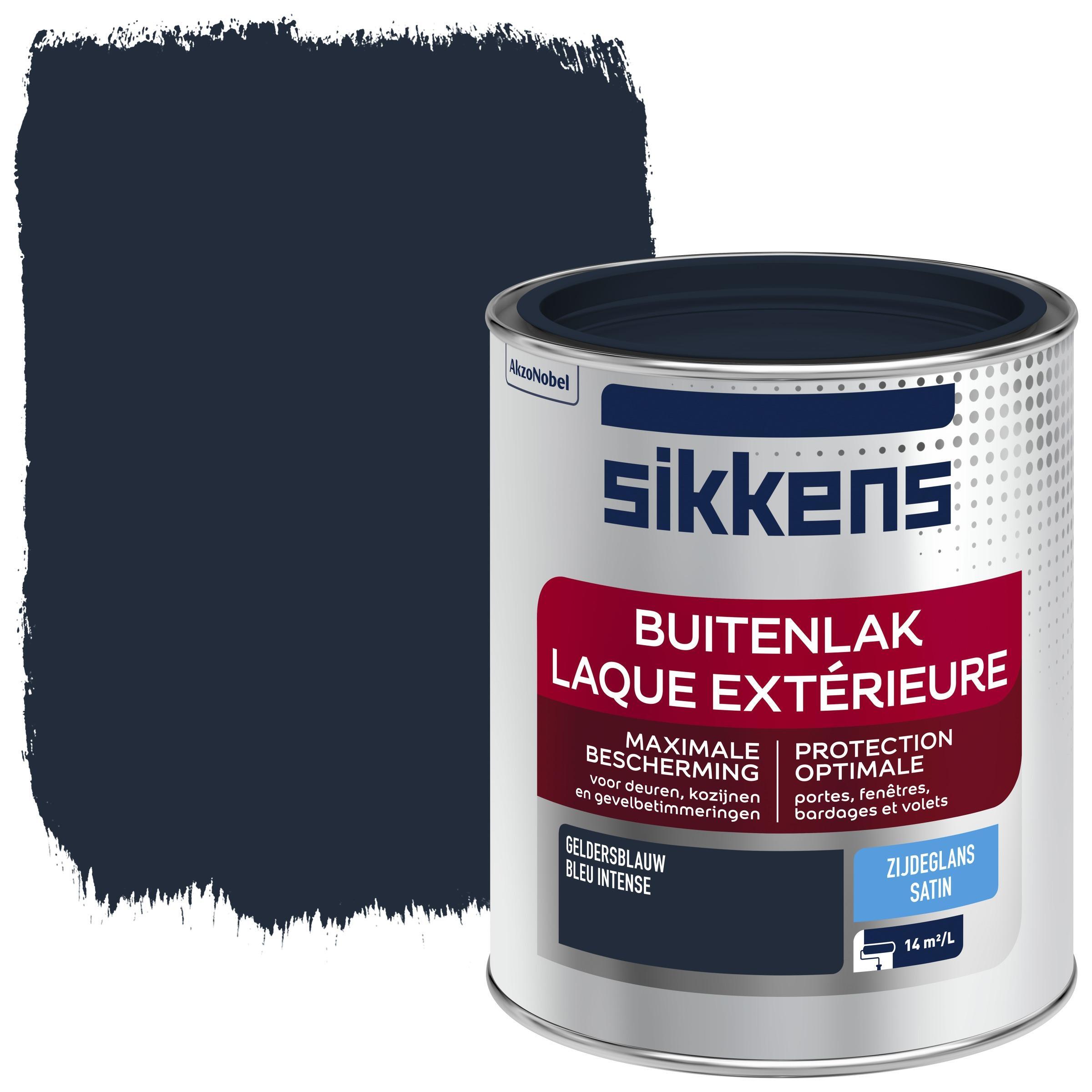 Sikkens buitenlak diep blauw zijdeglans 750 ml