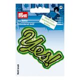 Prym 926746 Appl. gerecycled opschrift YES