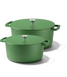Cook & Pan Braadpan Fonte 2-delig Vert