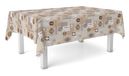 Martina Home Tafelzeil Cuisine bruin 140 rond