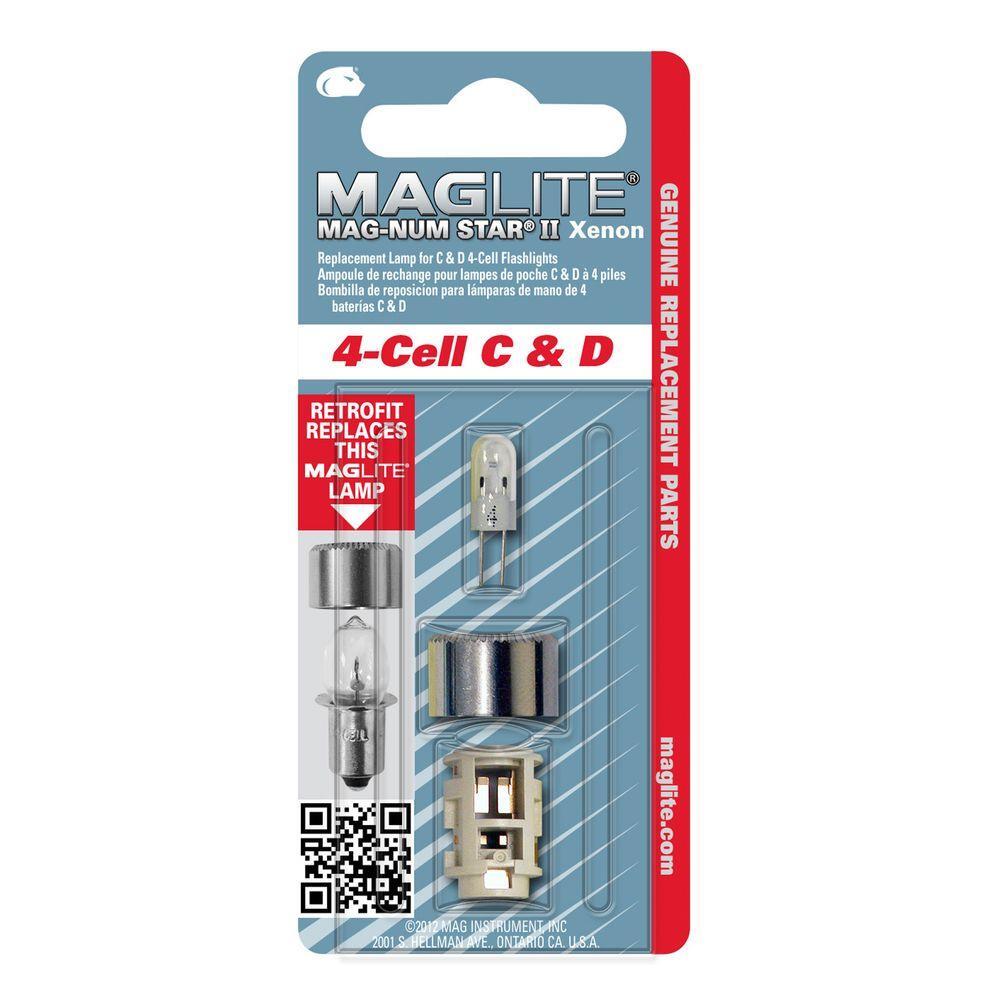 Maglite vervangingslampje voor 4-Cell C&D-lampen