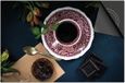 Dietrix Inductie Beschermer - 60x52cm - Koffie en Chocola - Vintage Servies