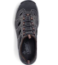 Rieker Heren Instappers Slipper, 08065-02 Grey Combination Blue