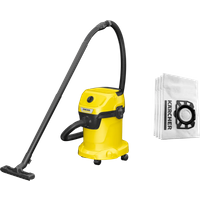 Karcher WD 3 V-17/4/20 + Karcher Stofzuigerzak voor WD 2 Plus / WD 3 (4x)