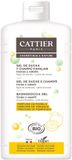Cattier gel douche et shampooing familial 500 ml