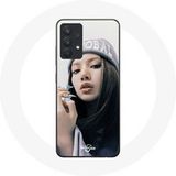 Maniacase Hoesje voor Samsung Galaxy A13 5G Blackpink Lisa LALISA Solo Chanson Uniek Teaser